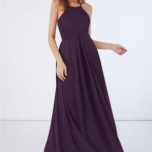 Azazie Ginger Bridesmaids Dress in Plum